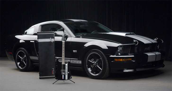 Ford Shelby Mustang GT & Fender Stratocaster