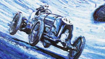 Bentley, opere d'arte all'asta