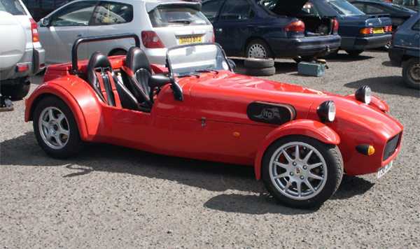 Supercar incidentate