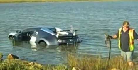 Bugatti, bagno fuori programma