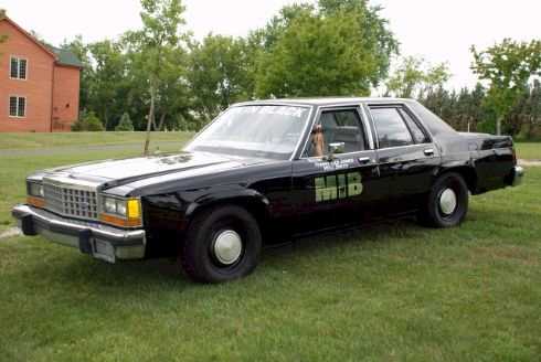 Le auto della polizia americana