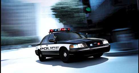Le auto della polizia americana