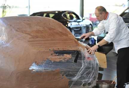 Porsche al sapor di cioccolato