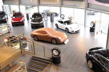 Porsche al sapor di cioccolato