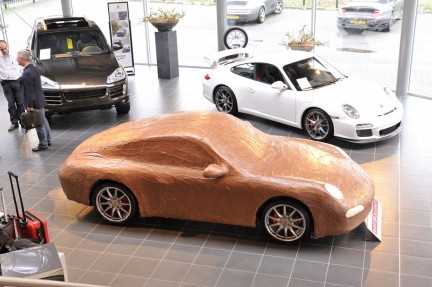 Porsche al sapor di cioccolato