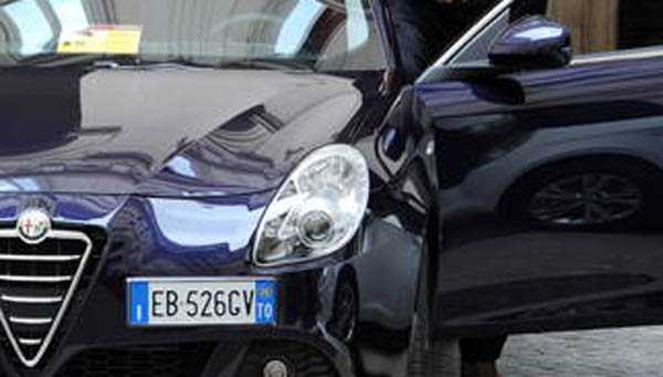 Alfa Romeo Giulietta al Quirinale