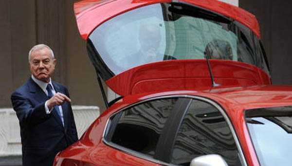 Alfa Romeo Giulietta al Quirinale