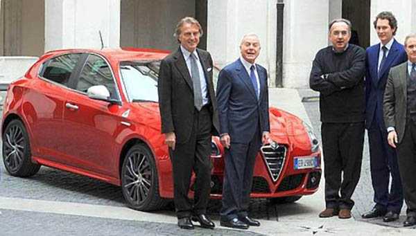 Alfa Romeo Giulietta al Quirinale