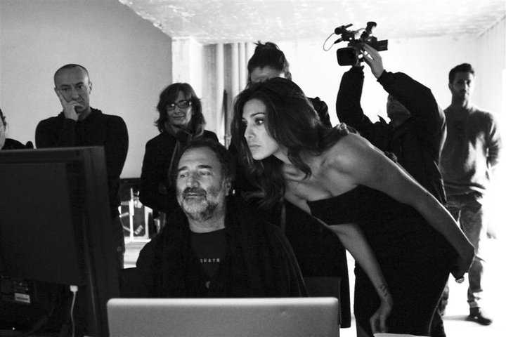 Il backstage dello spot Renault Twingo Miss Sixty con Belen Rodriguez