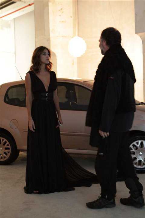Il backstage dello spot Renault Twingo Miss Sixty con Belen Rodriguez