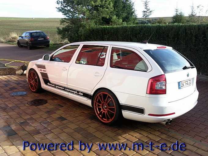 Skoda Octavia SW RS 450 CV by MTE