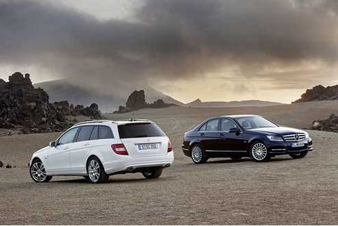 Mercedes Classe C Restyling 2011, prime immagini