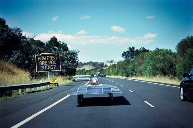 Ivy, in Australia l'auto solare più veloce