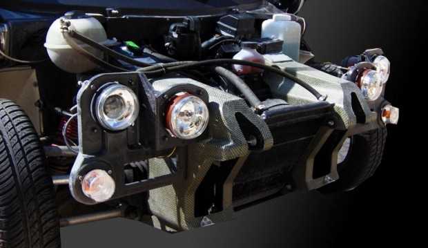 SLC K300: microcar in fibra di carbonio