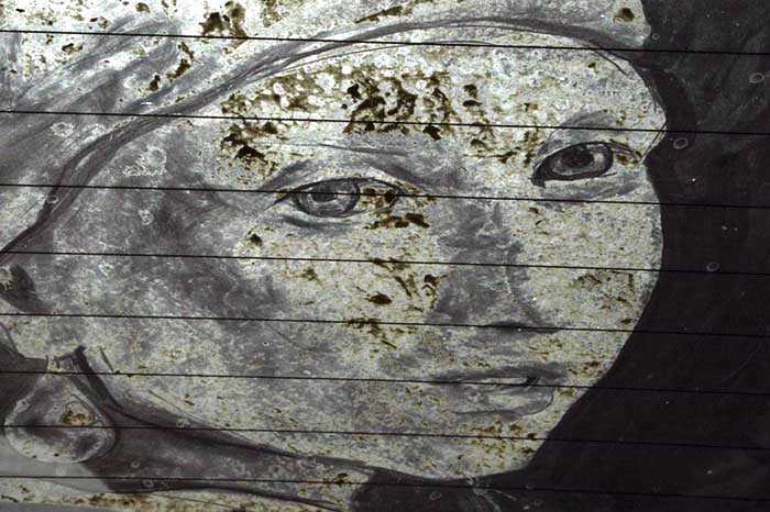 Vetri sporchi? No, opere d'arte...