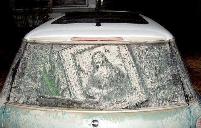 Vetri sporchi? No, opere d'arte...