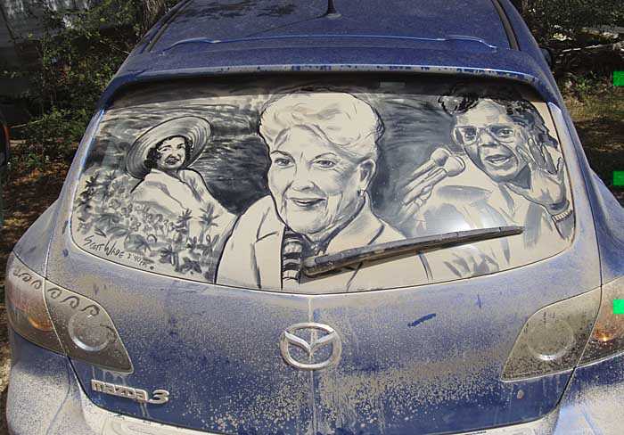Vetri sporchi? No, opere d'arte...