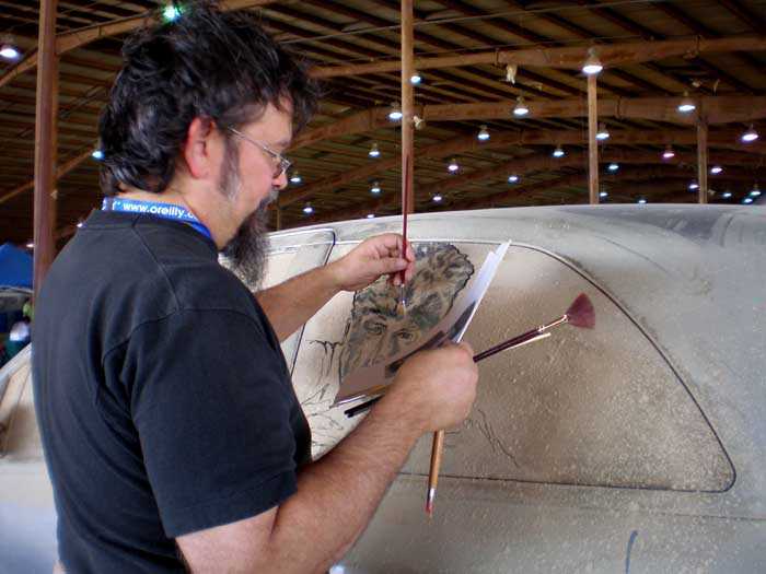 Vetri sporchi? No, opere d'arte...