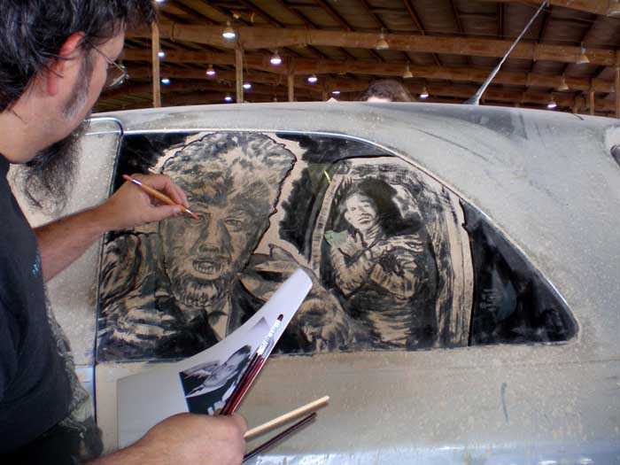 Vetri sporchi? No, opere d'arte...
