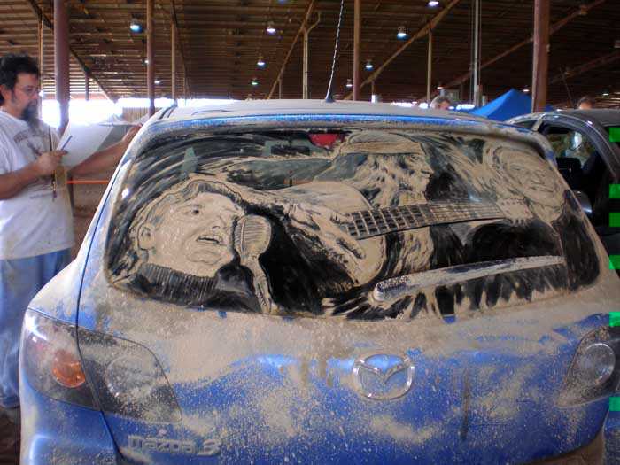 Vetri sporchi? No, opere d'arte...