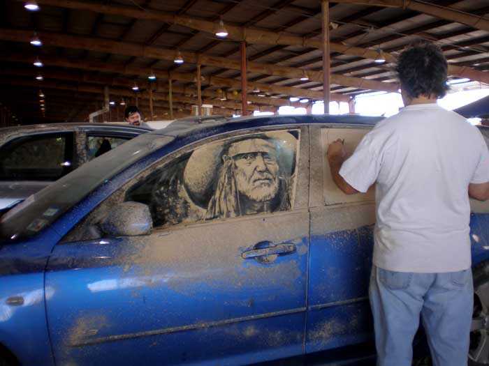 Vetri sporchi? No, opere d'arte...
