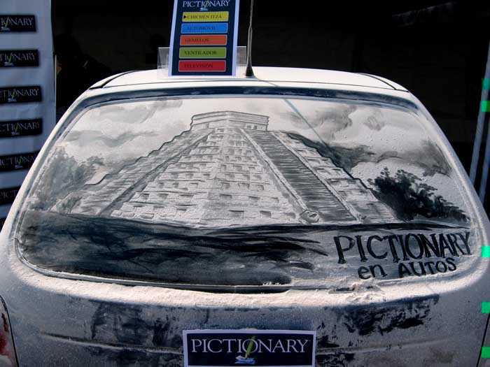Vetri sporchi? No, opere d'arte...