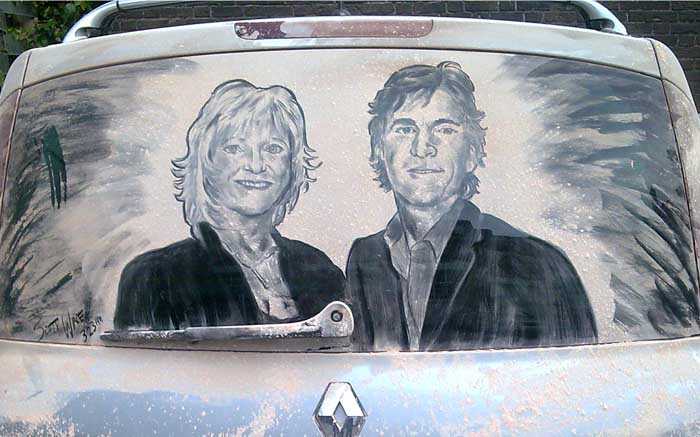 Vetri sporchi? No, opere d'arte...