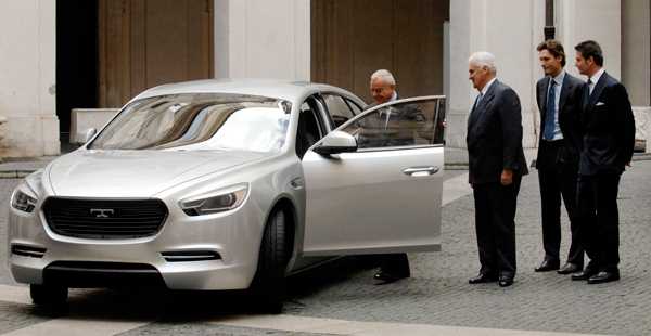 De Tomaso Deauville in anteprima a Roma