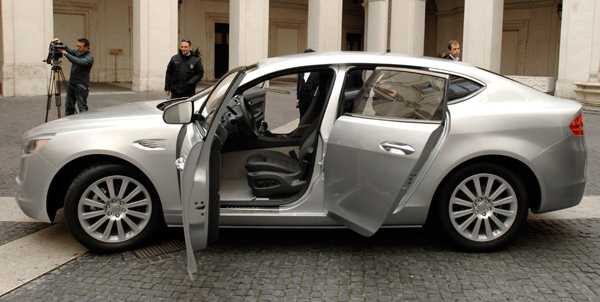 De Tomaso Deauville in anteprima a Roma