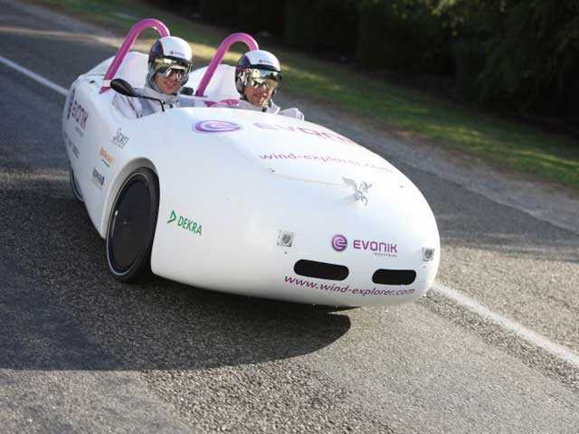Wind Explorer, auto eolica da record