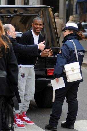 Eto'o multato a Milano