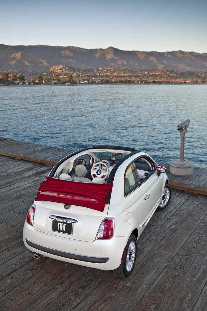 Fiat 500 Cabrio versione USA