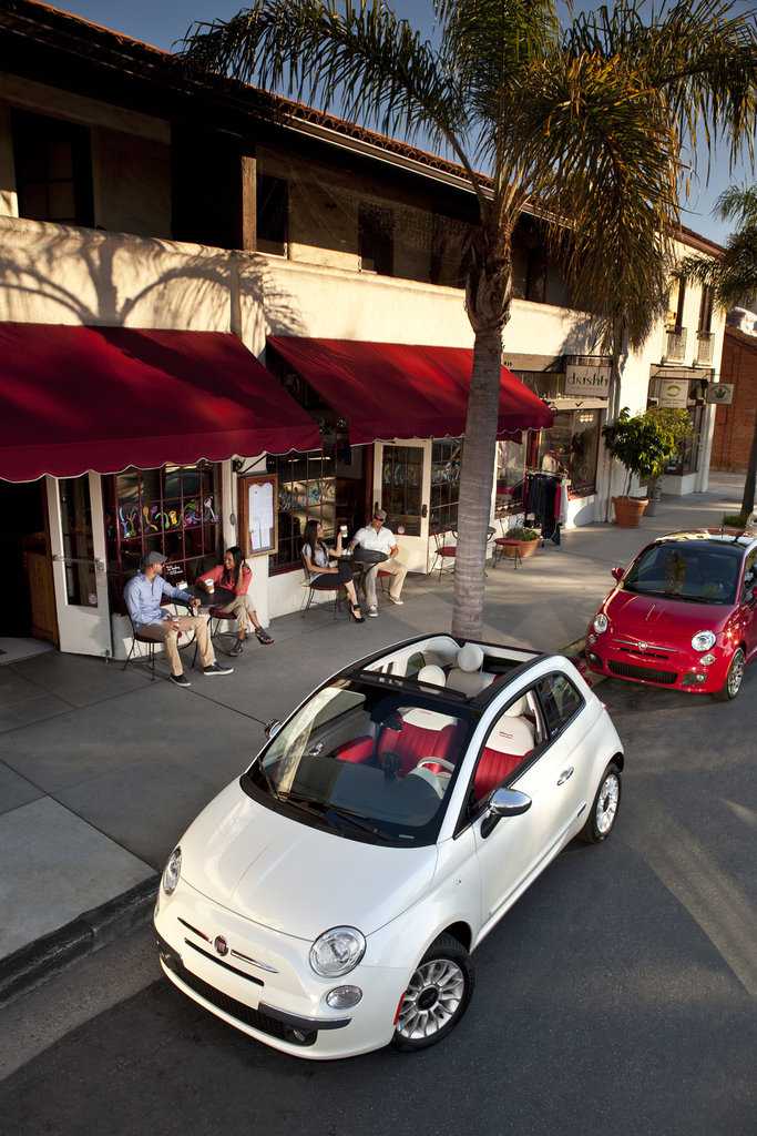 Fiat 500 Cabrio versione USA