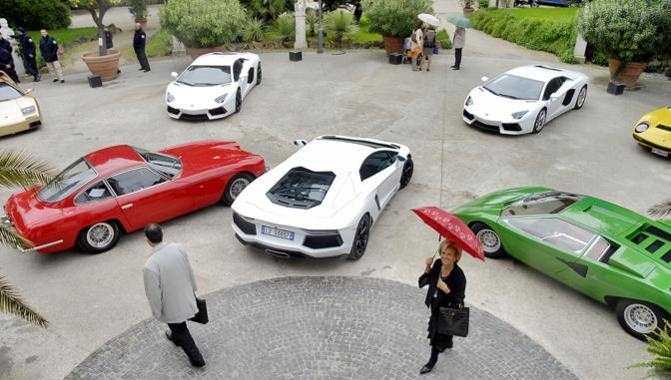 Lamborghini Aventador a Roma