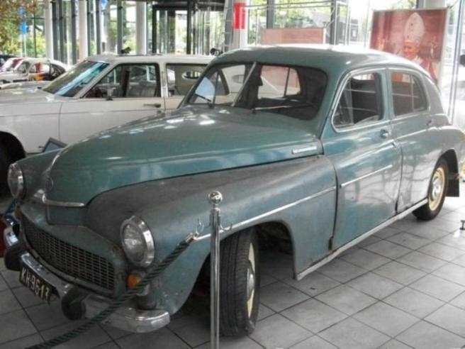 All'asta le auto di Karol Wojtyla