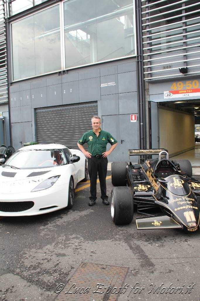 Clive Chapman a Monza