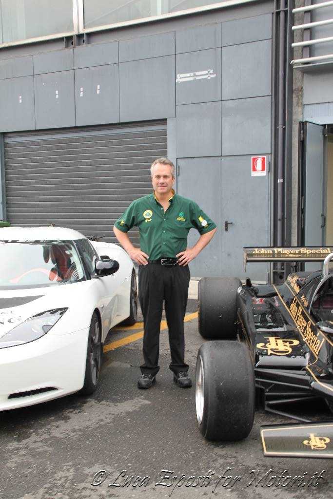Clive Chapman a Monza