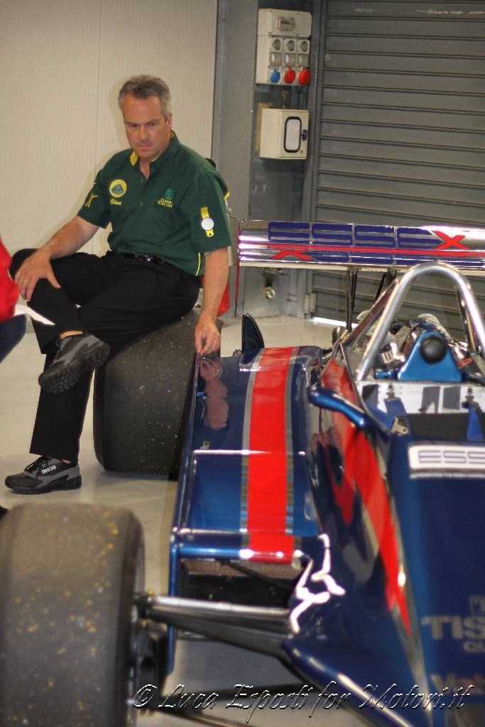 Clive Chapman a Monza