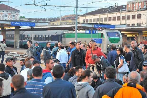 De Tomaso, la protesta degli operai