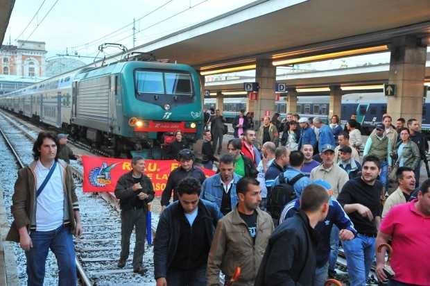 De Tomaso, la protesta degli operai