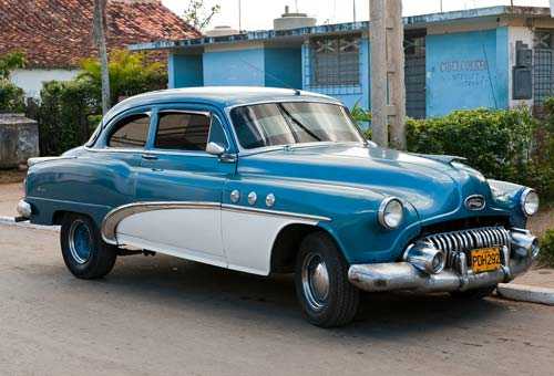Auto d'epoca americane a Cuba