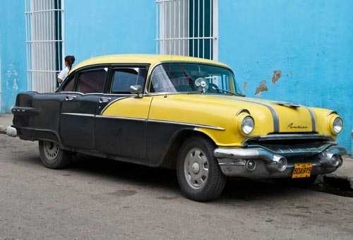 Auto d'epoca americane a Cuba