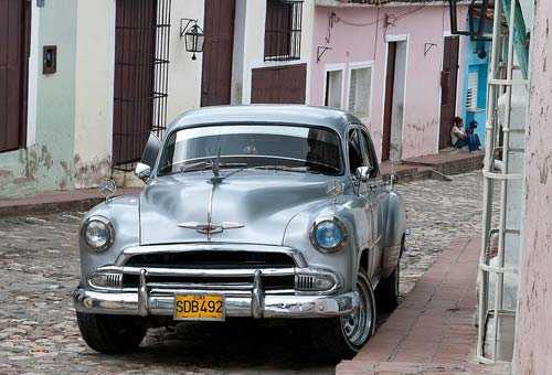 Auto d'epoca americane a Cuba