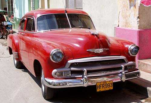 Auto d'epoca americane a Cuba