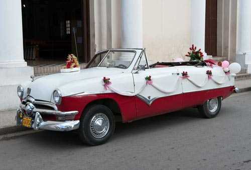 Auto d'epoca americane a Cuba