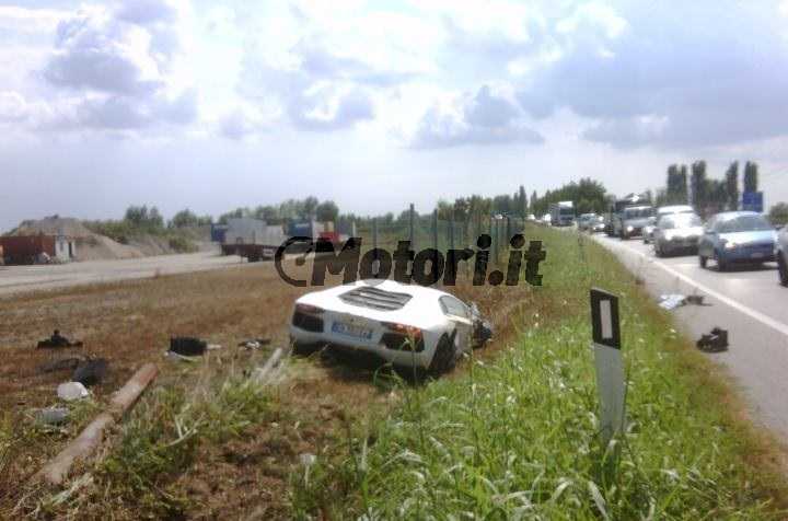 Incidente Lamborghini Aventador