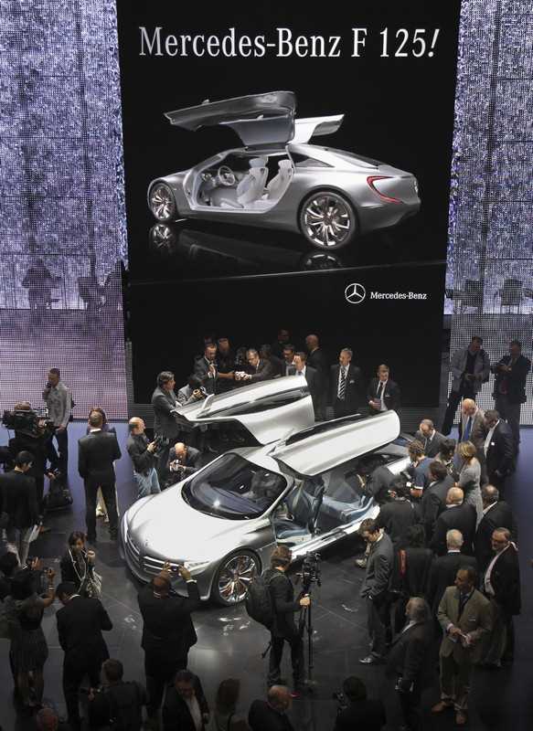Mercedes F125! al Salone di Francoforte