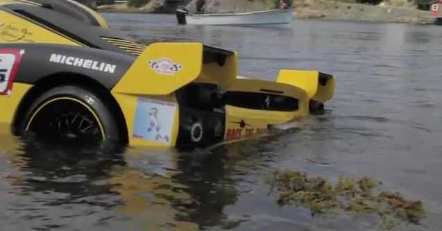 Ferrari Enzo Edo Competition: incidente spettacolare