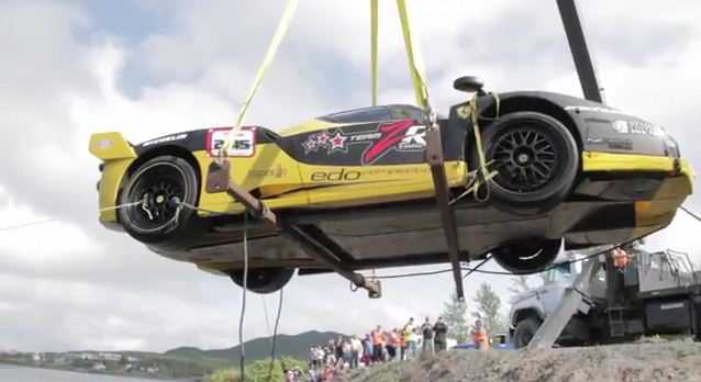 Ferrari Enzo Edo Competition: incidente spettacolare