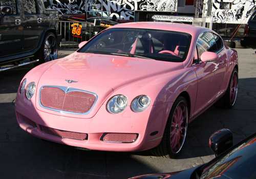 Supercar color rosa